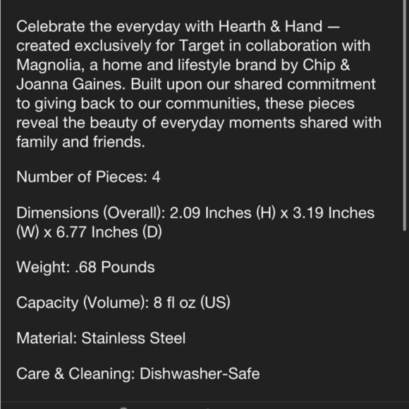 Hearth and Hand measurement cups - Picture 4 of 6